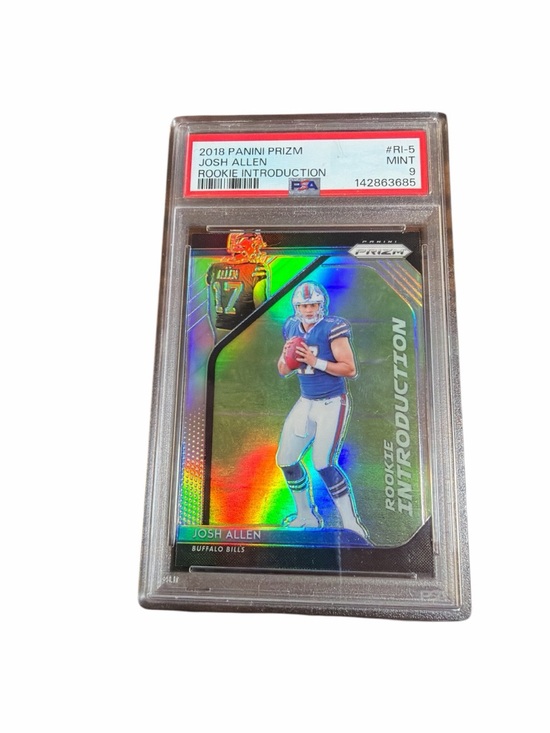 Panini Other - 2018 Panini Prizm Josh Allen Rookie Introduction SILVER PRIZM #RI-5 PSA 9 MINT